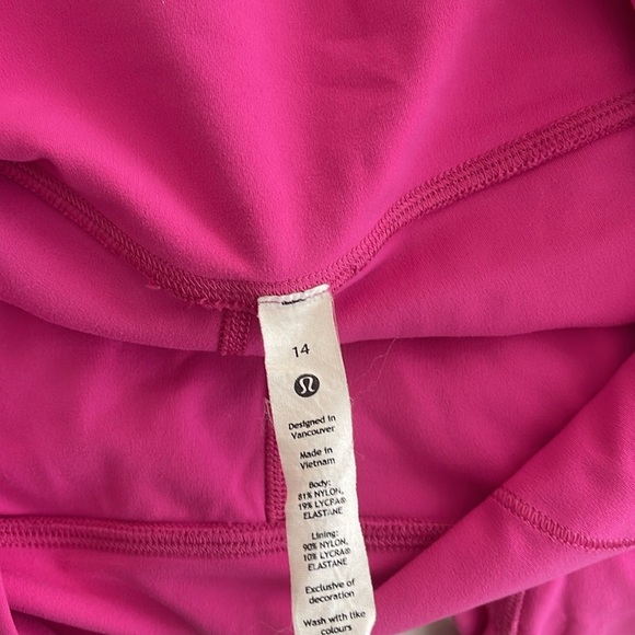 Lululemon Align Sonic Pink High Rise Legging 21” - Picture 5 of 6